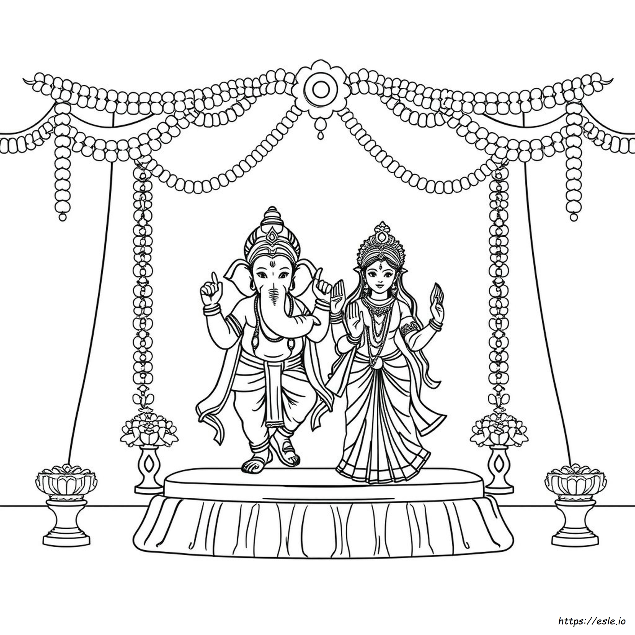 Navratri Kolorowanka