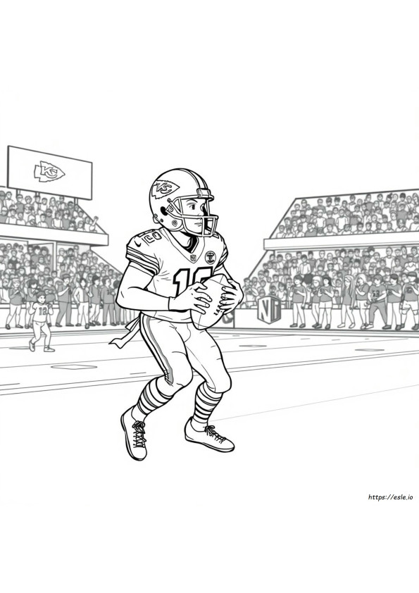 Coloriage Chiefs De Kansas City