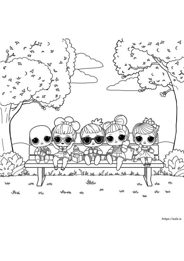 Lol Dolls Immagini Da Colorare
