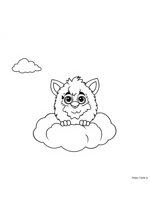 Furby Para Colorear