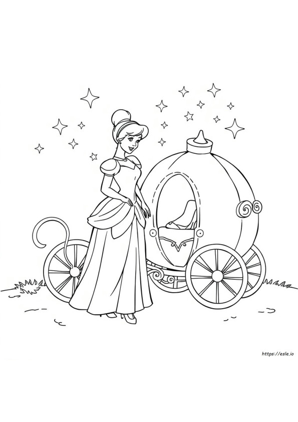 Cinderella Ausmalbilder
