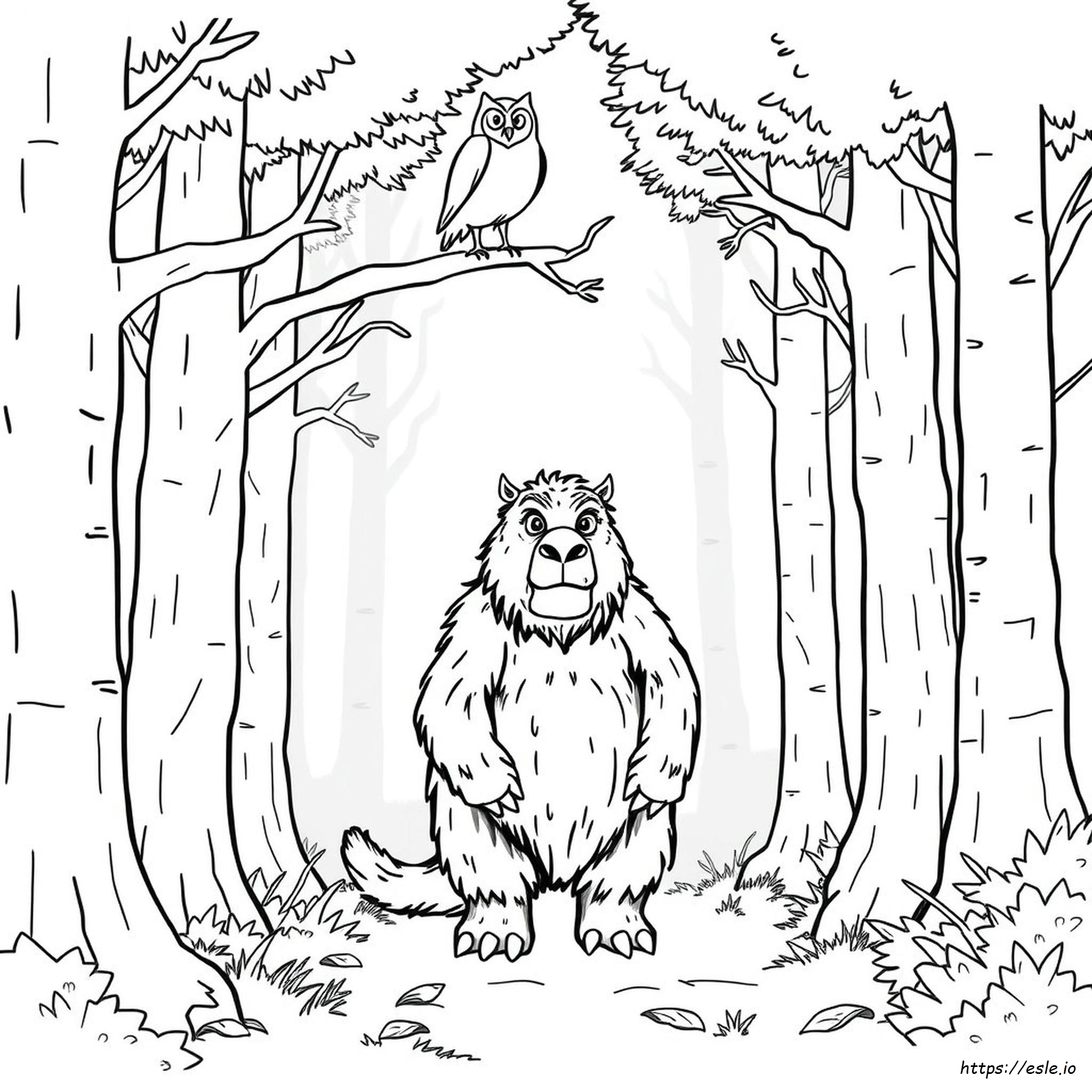 The Gruffalo Colouring Sheets