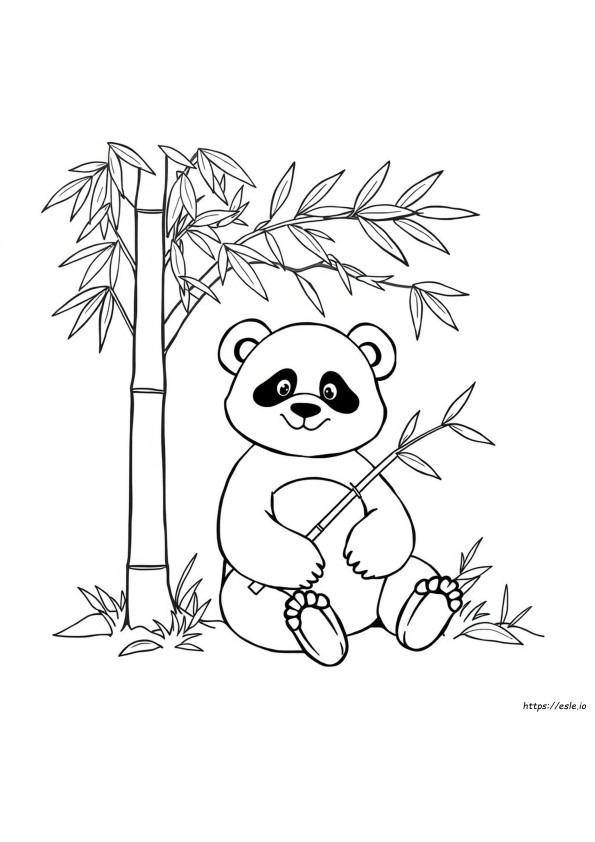 Panda Bär Ausmalbilder