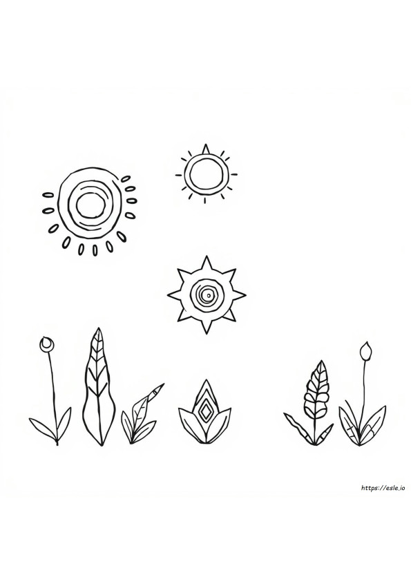 Free Tribal Coloring Pages