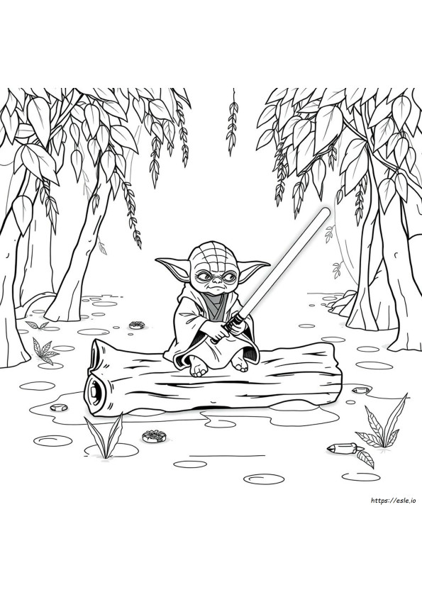 Yoda Ausmalbilder