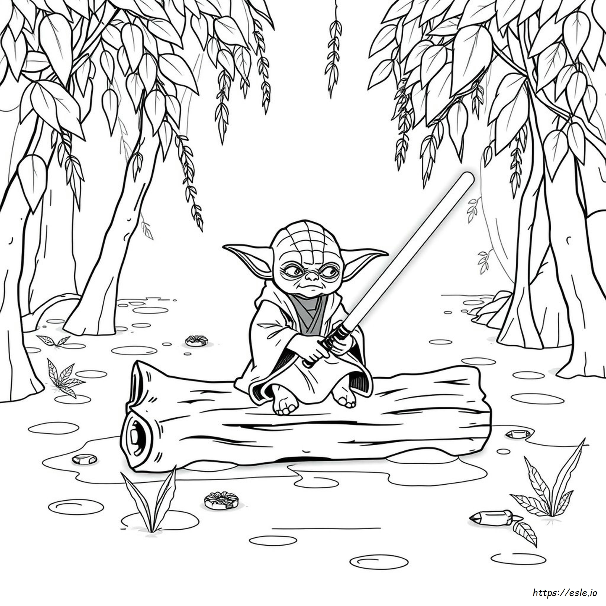 Yoda Disegni Da Colorare