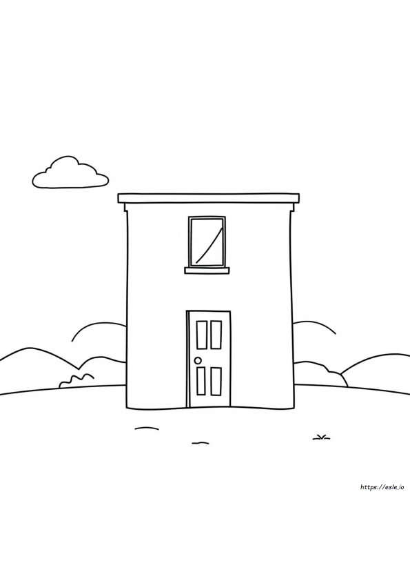 Building Coloring Pages Printable