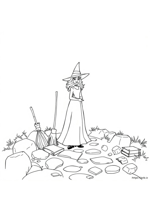 Glinda De Wicked Para Colorir