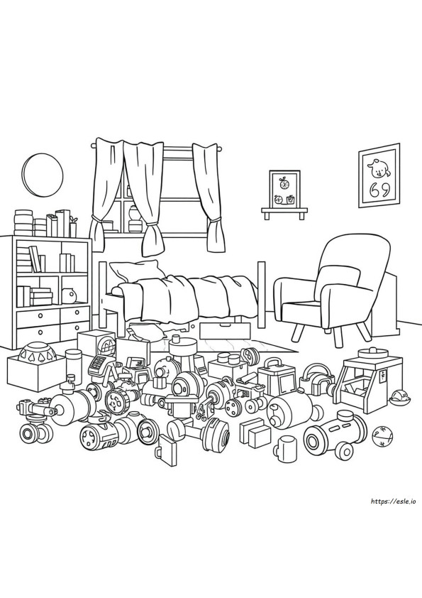 Toys Coloring Pages Pdf