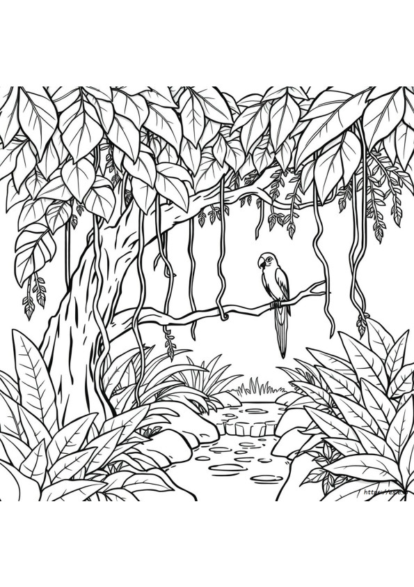 31 Amazon Rainforest Animals Coloring Pages Free Printable Sheets