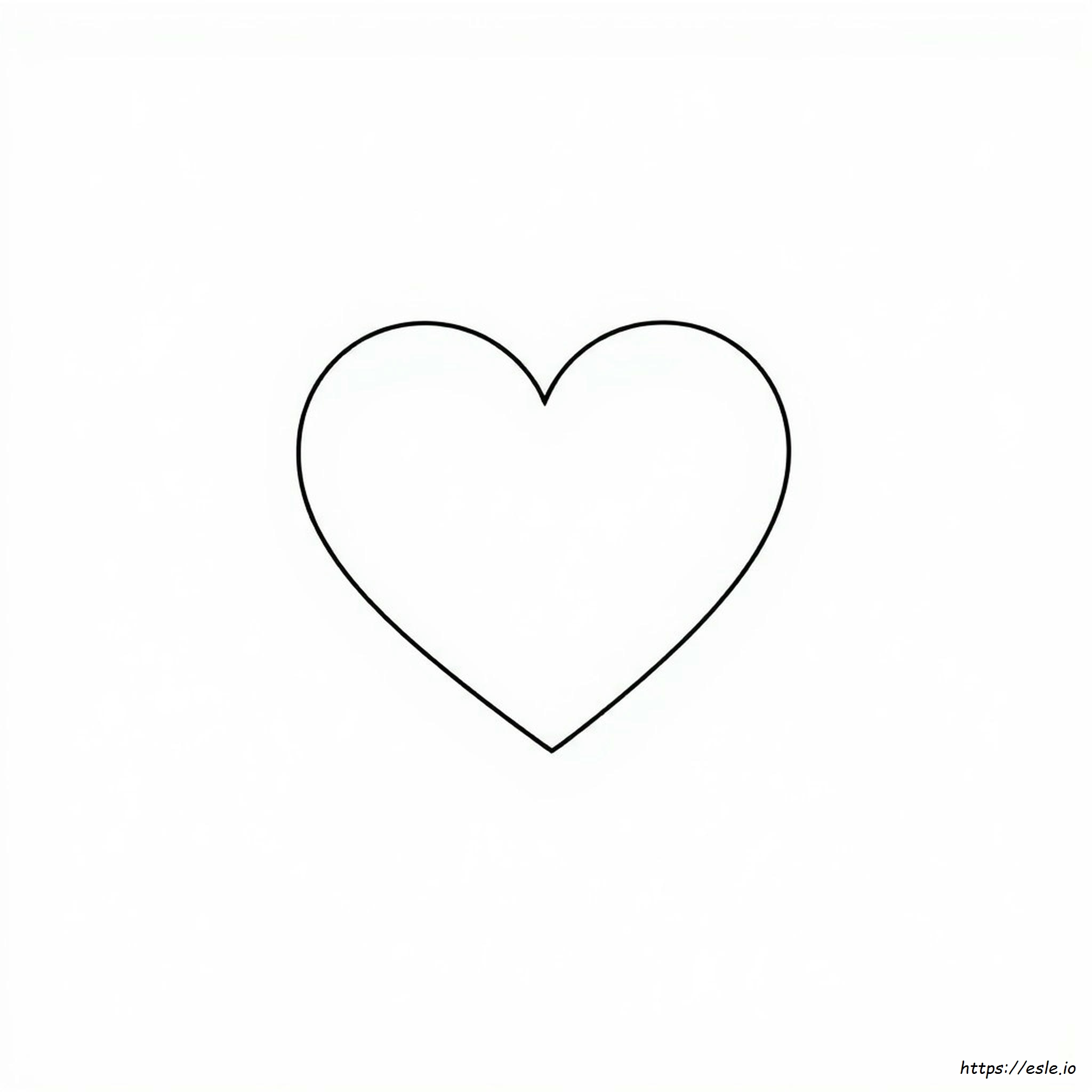 Heart Coloring Pages