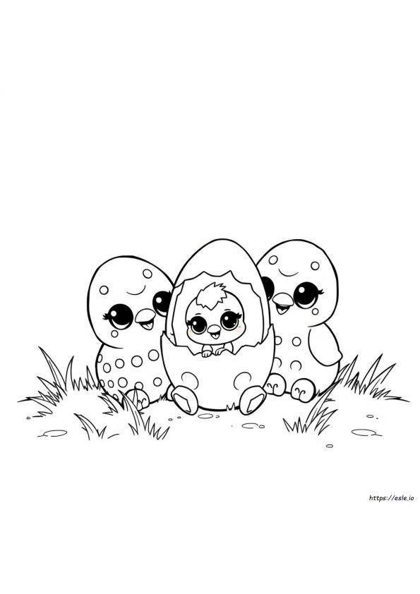 Hatchimals Colleggtibles Disegni Da Colorare