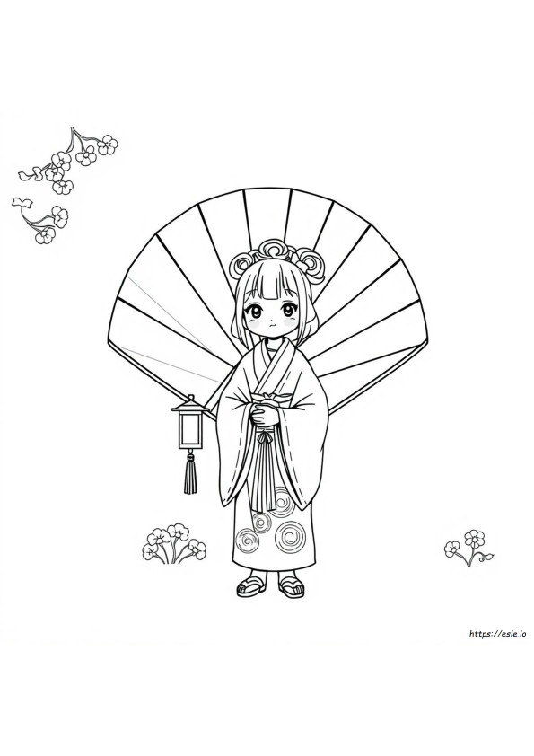 Kagurabachi Da Colorare