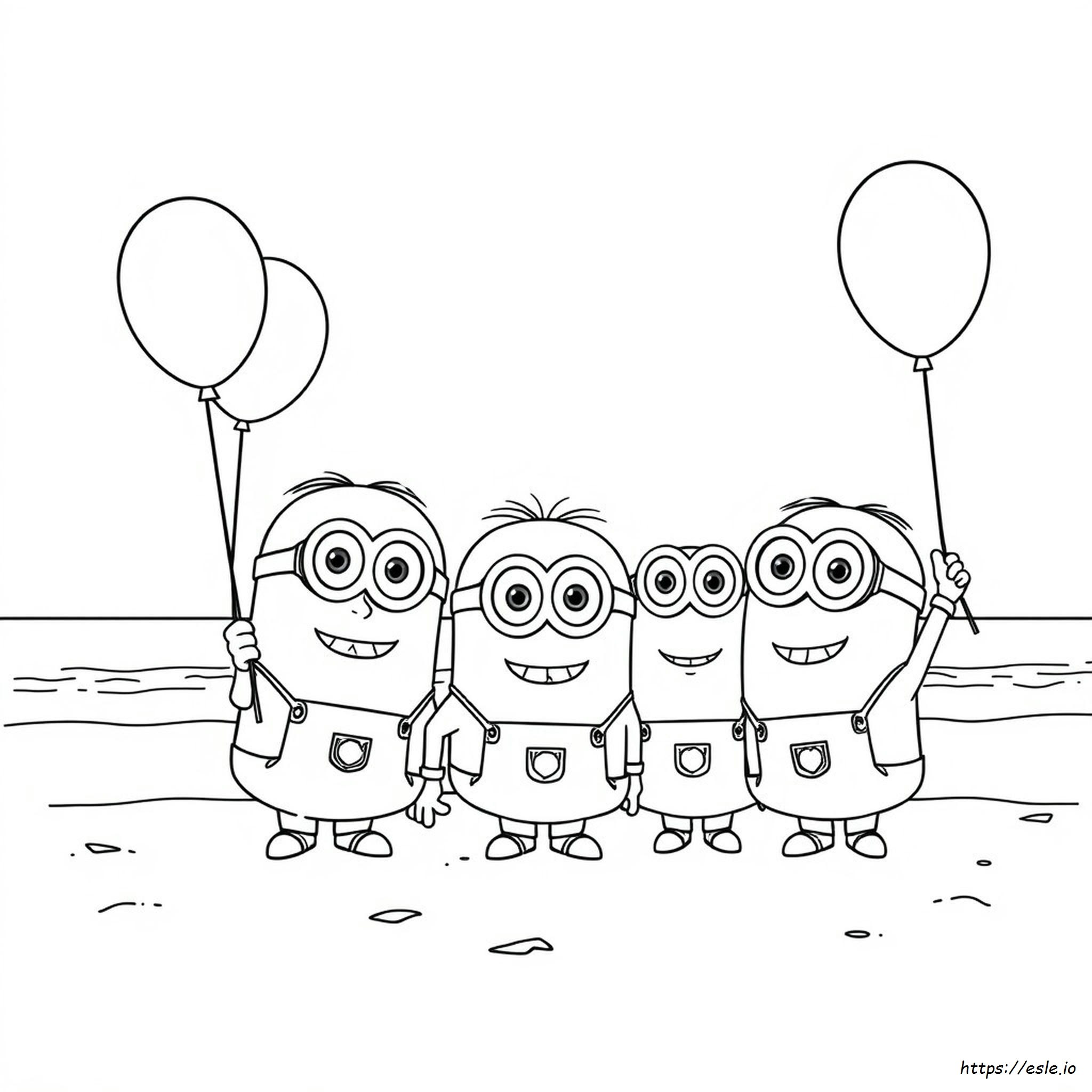 Minions 4 Da Colorare E Stampare