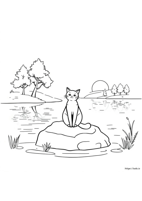 Calm Coloring Page A Day Calendar 2025