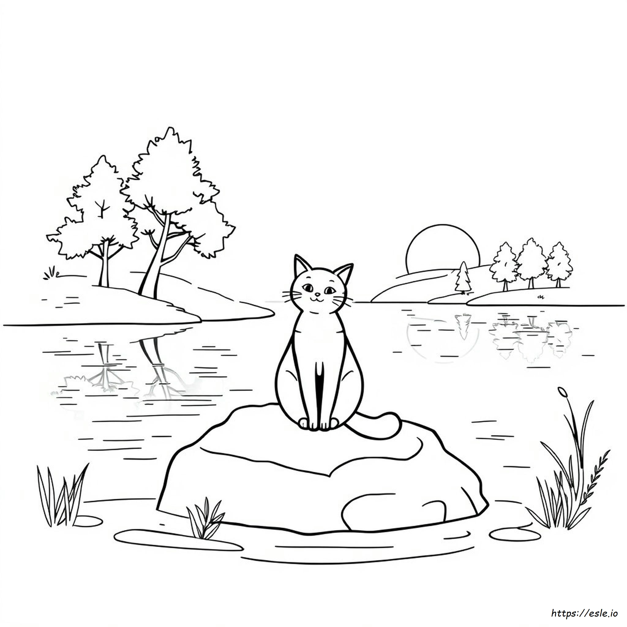 Calm Coloring Page A Day Calendar 2025