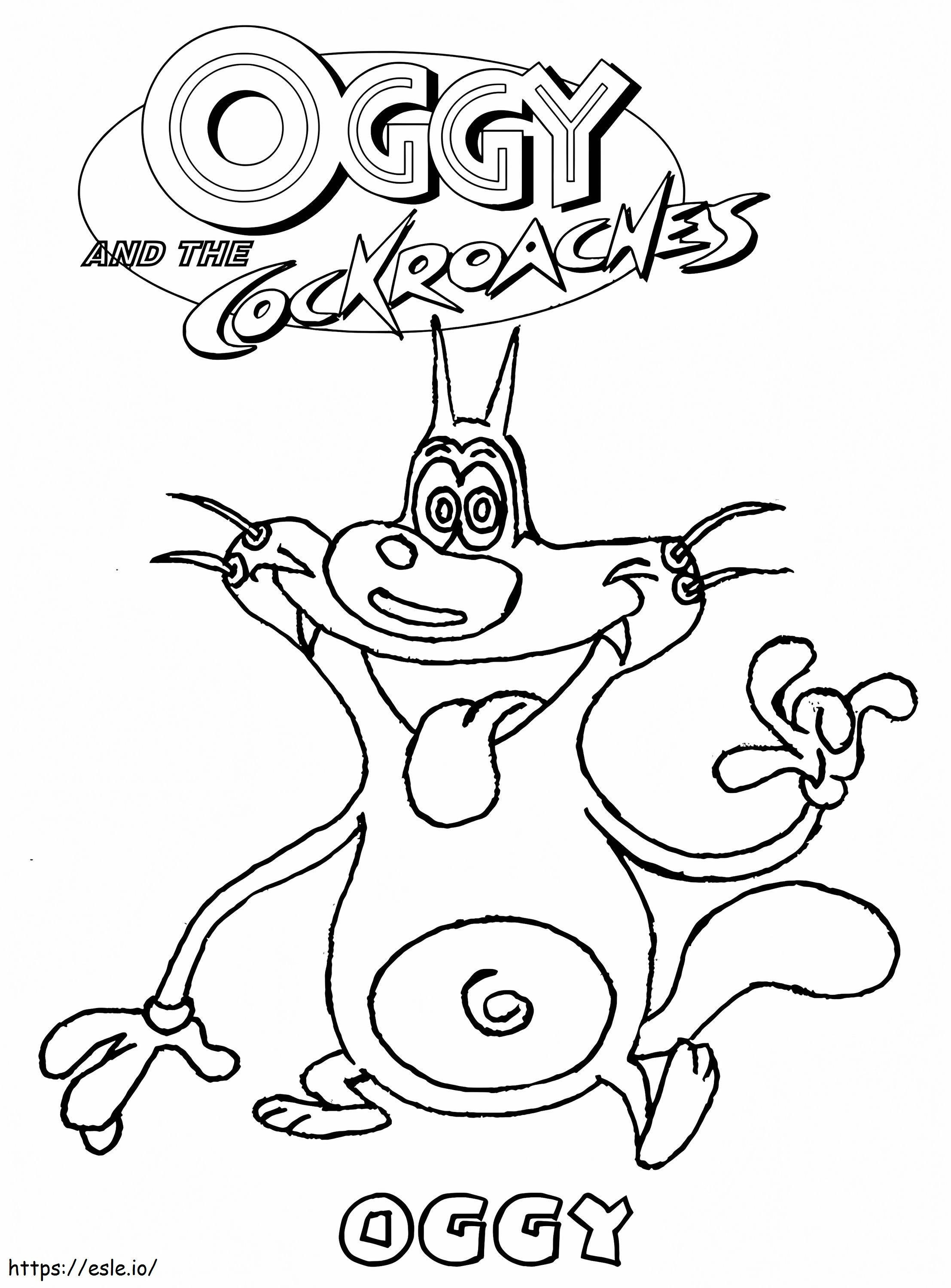 Oggy Cockroaches 1801844561 coloring page