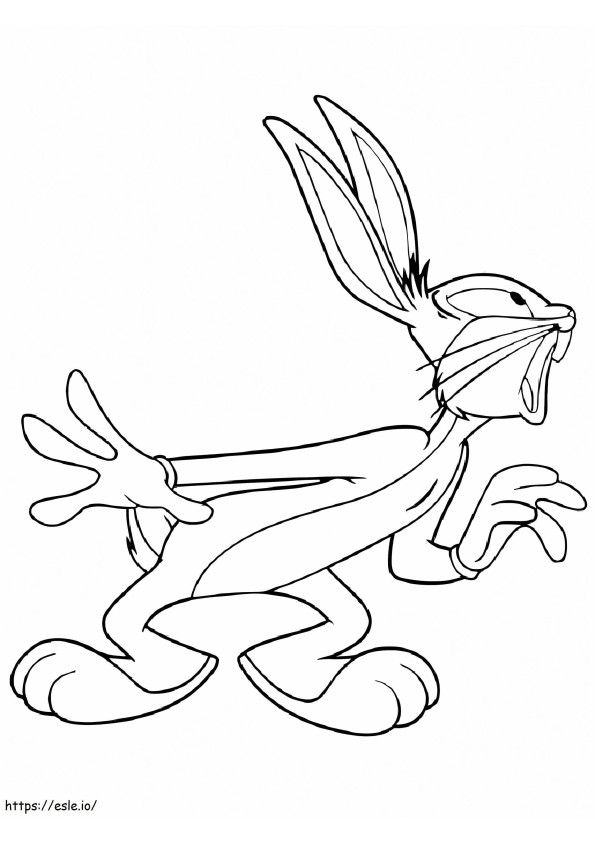 Bugs Bunny Sorpresa coloring page