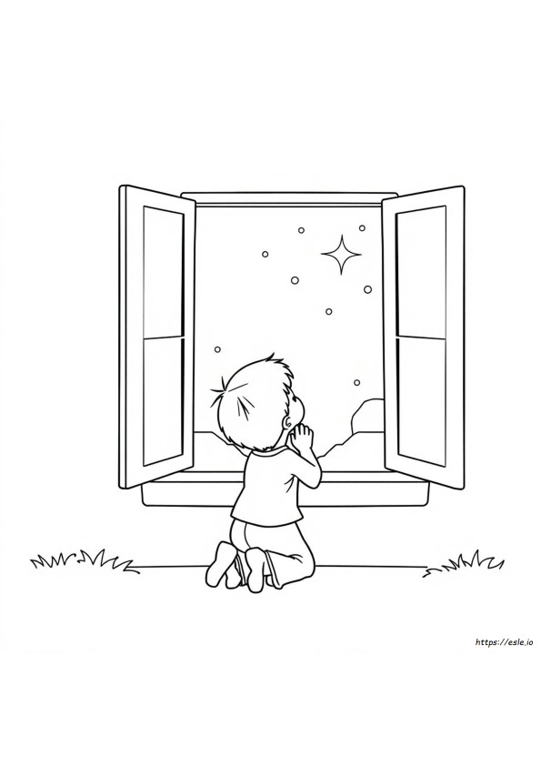 Pray Coloring Pages Free