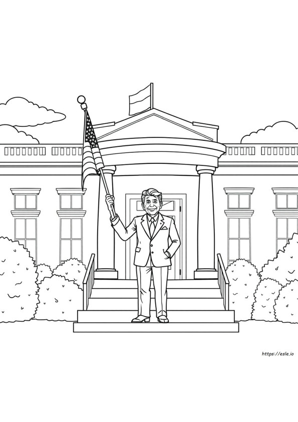 Ronald Reagan Värityskuva