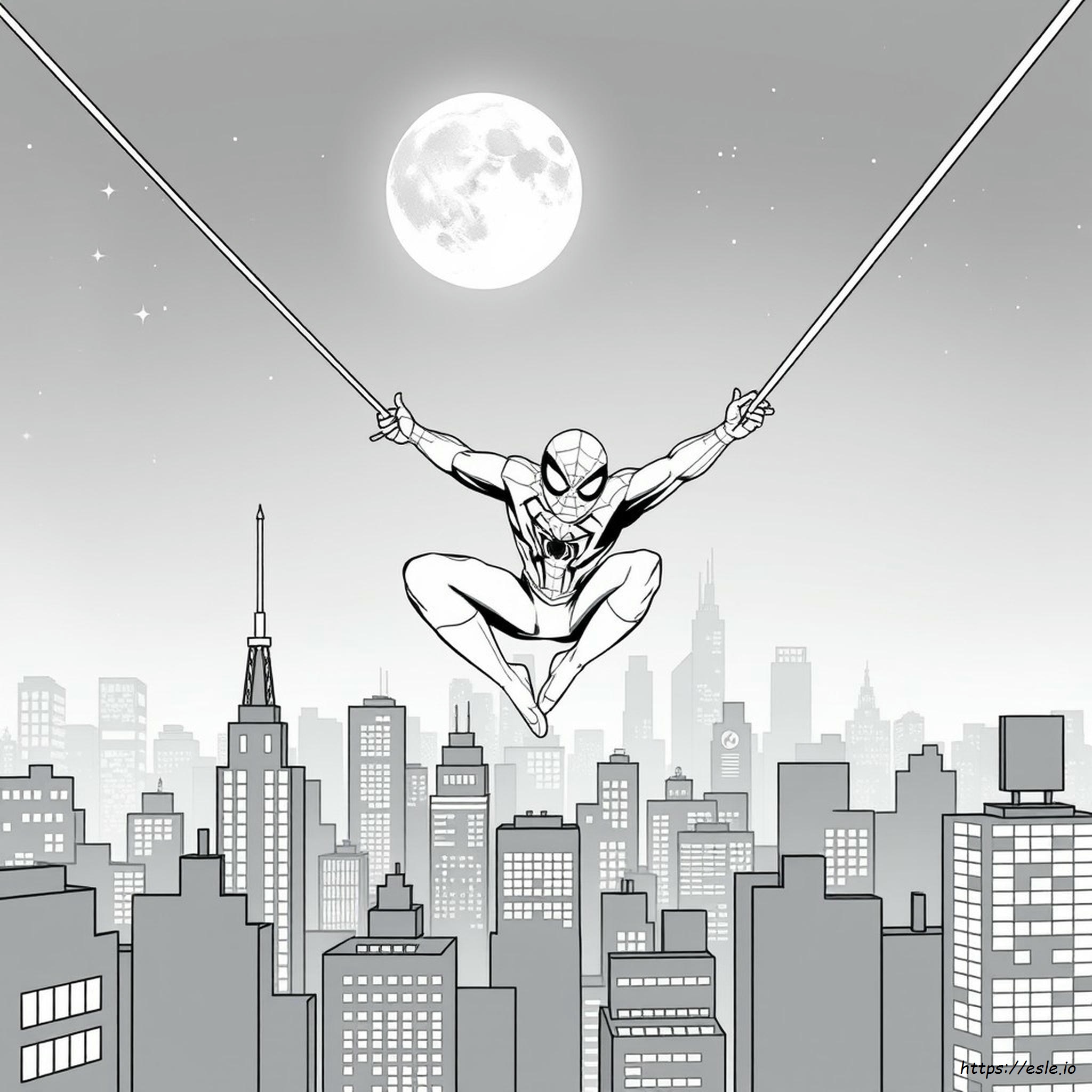 Beyond Amazing Spider Man Coloring Pages