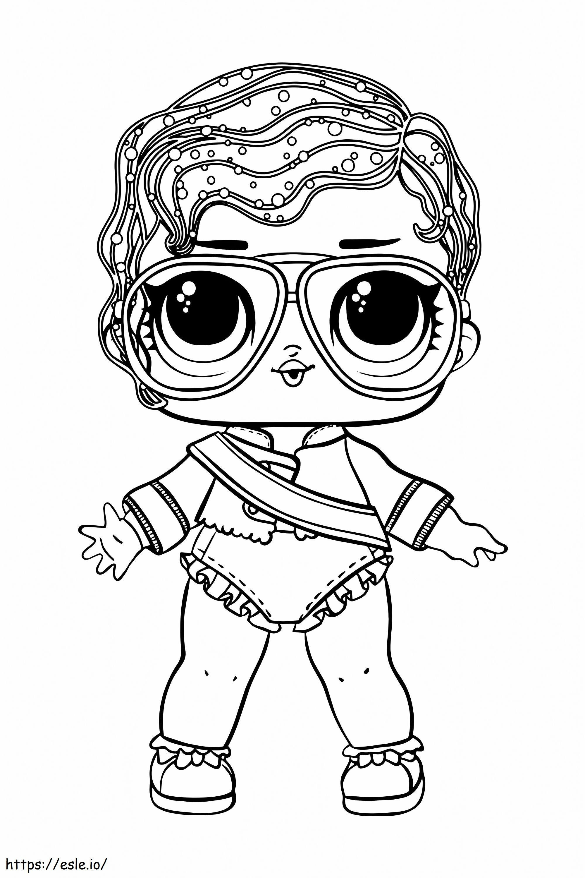 Lol Doll 1 coloring page