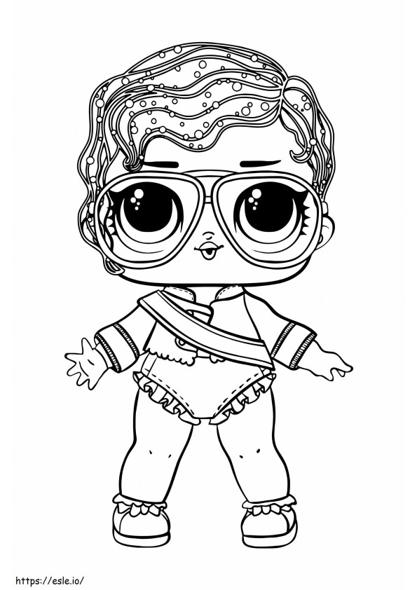 Lol Doll 1 coloring page