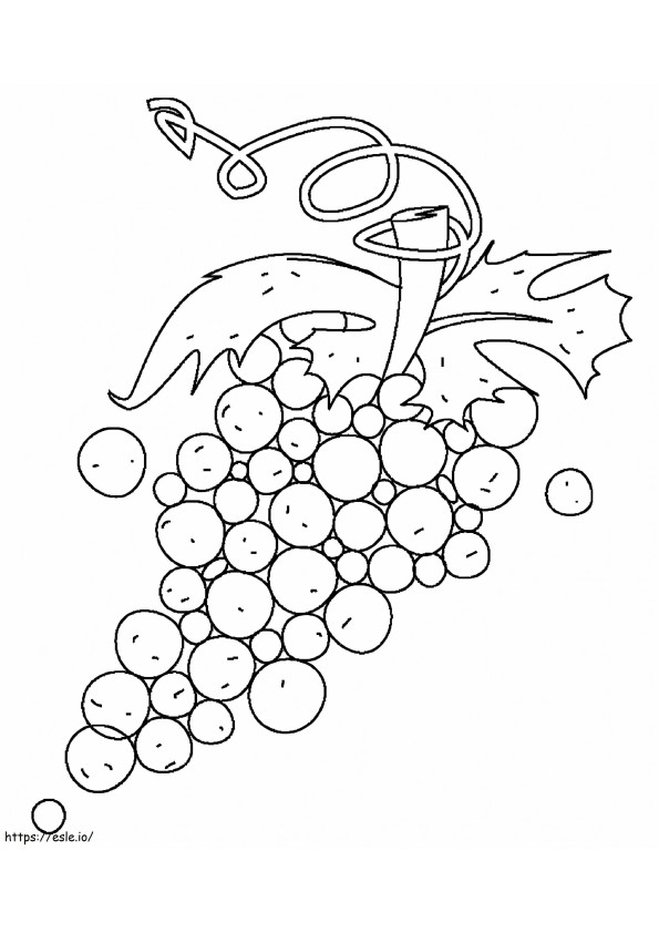 Images Without Grapes coloring page