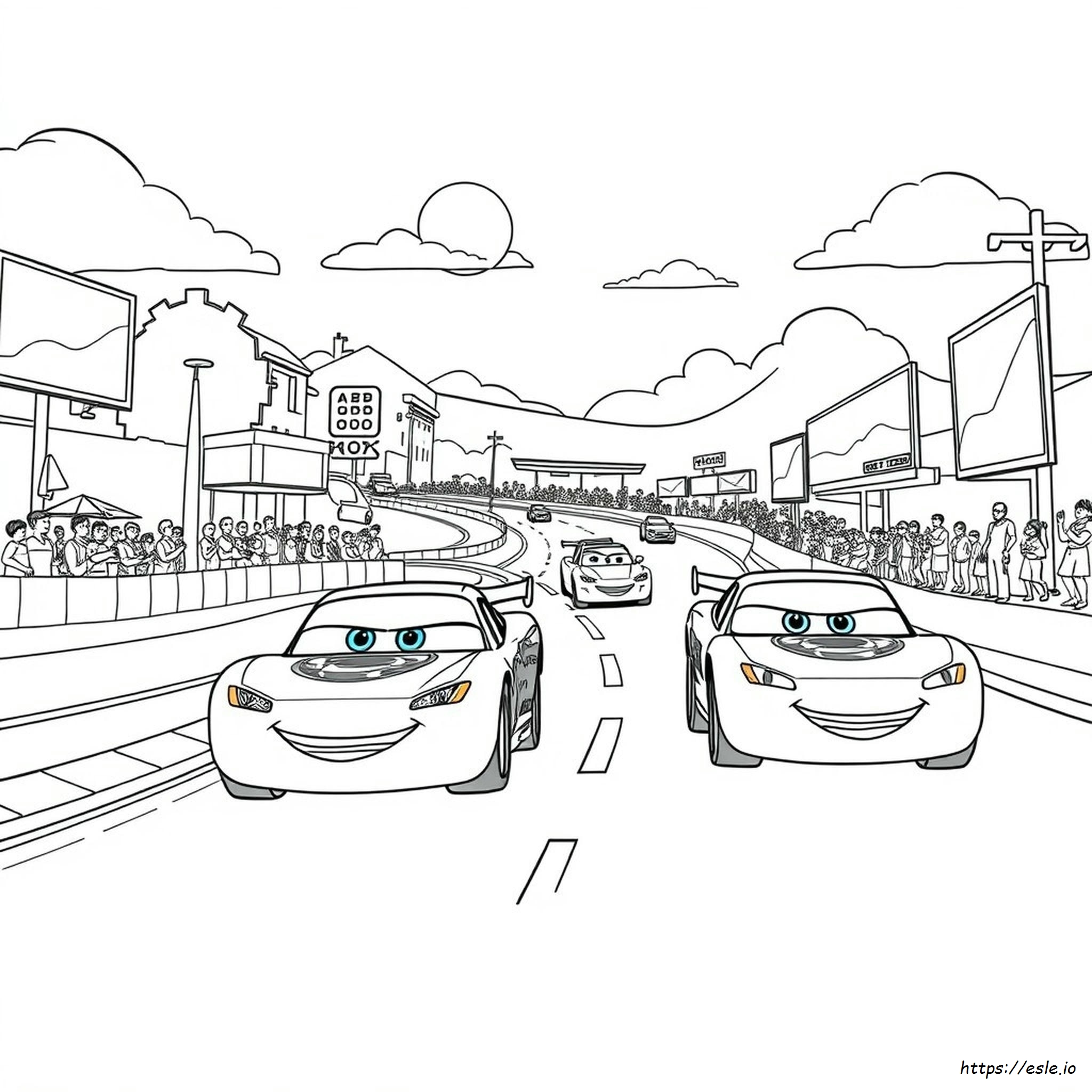 Coloring Pages For Cars 2