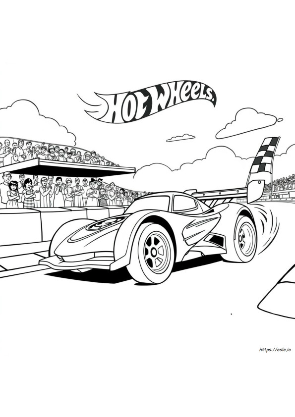 Hot Wheels De Colorat De Printat