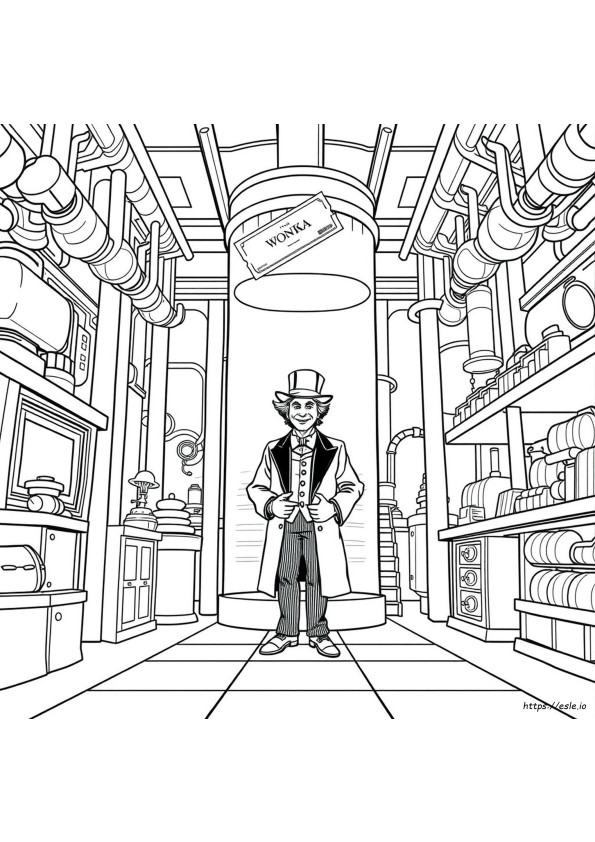 Willy Wonka Ausmalbilder Pdf
