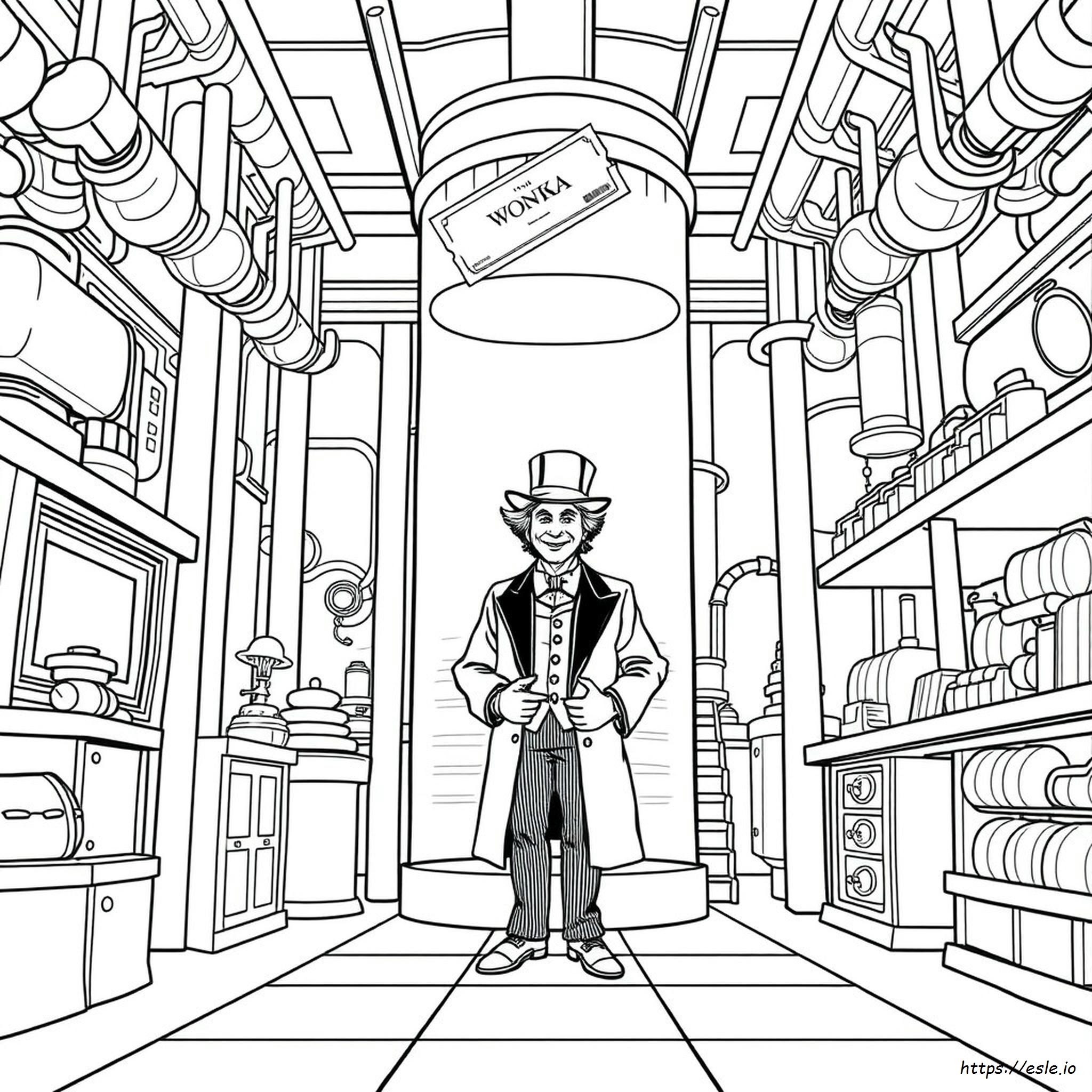 Willy Wonka Coloring Pages Pdf