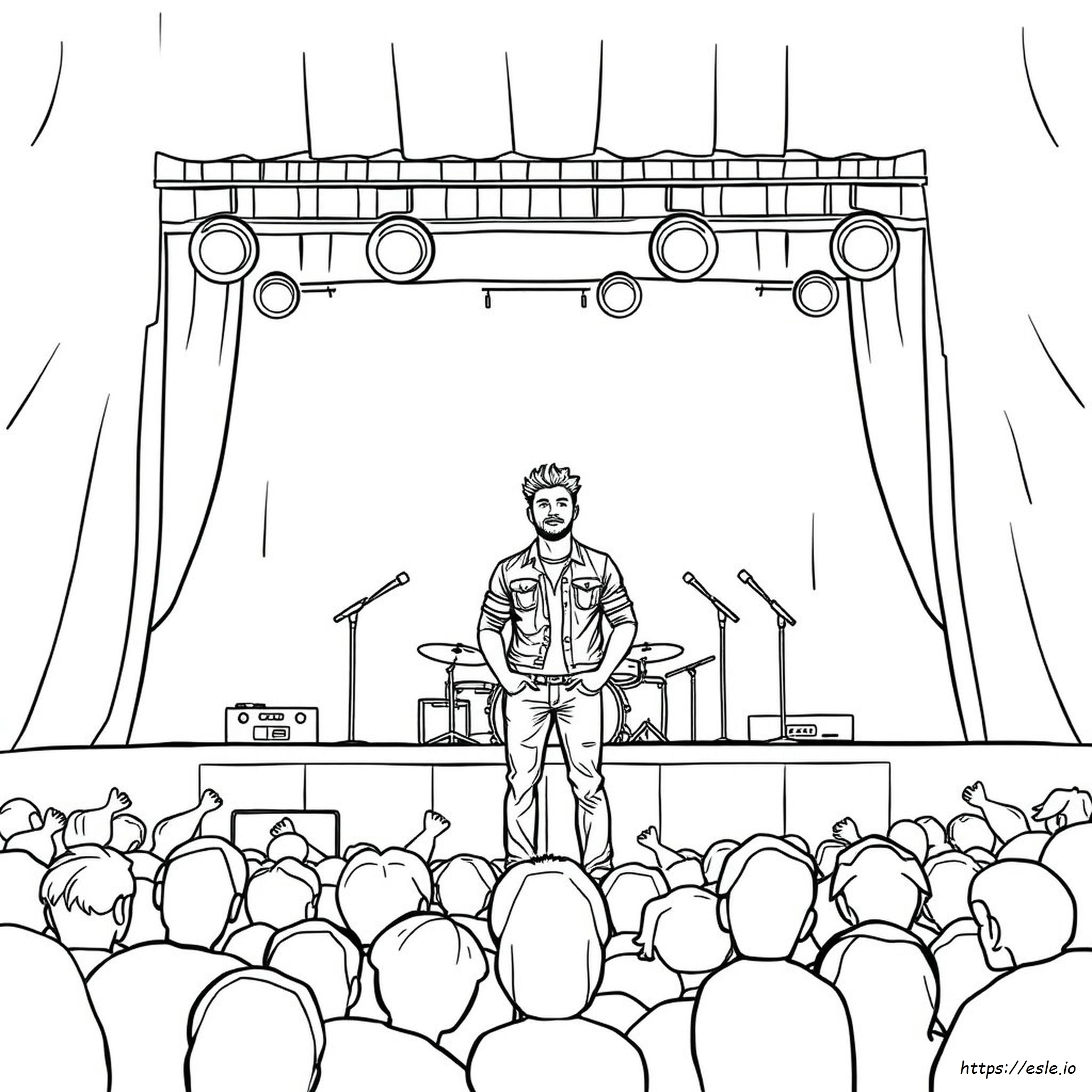 Desenhos Do Kane Brown Para Colorir
