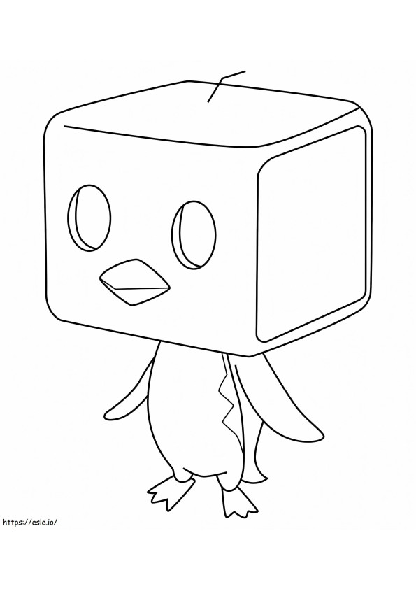 Eiscue Pokemon coloring page