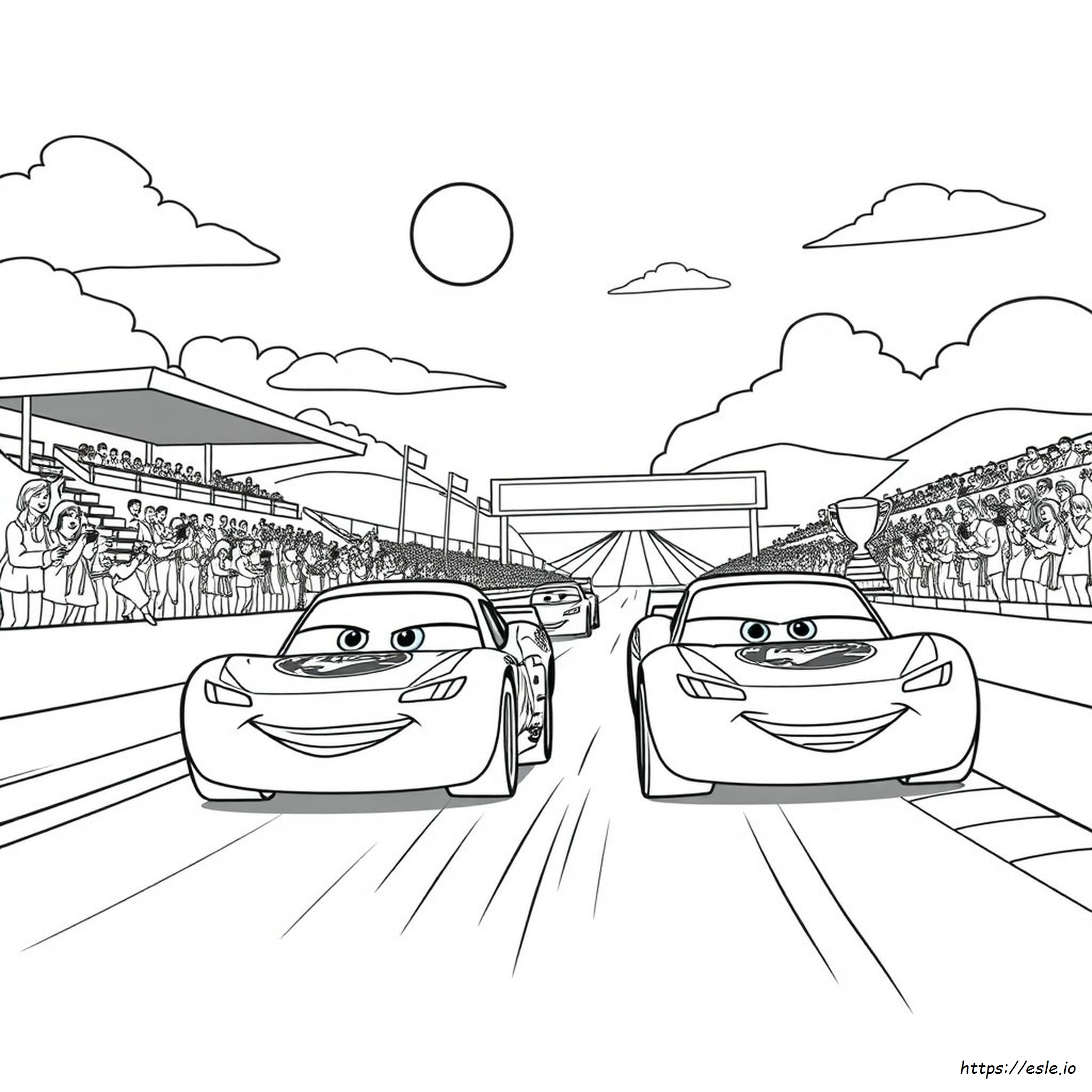 Disney Cars Coloring Book