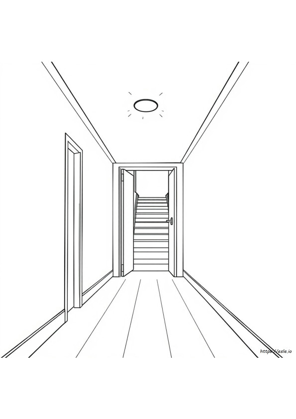Gambar Mewarnai Lorong
