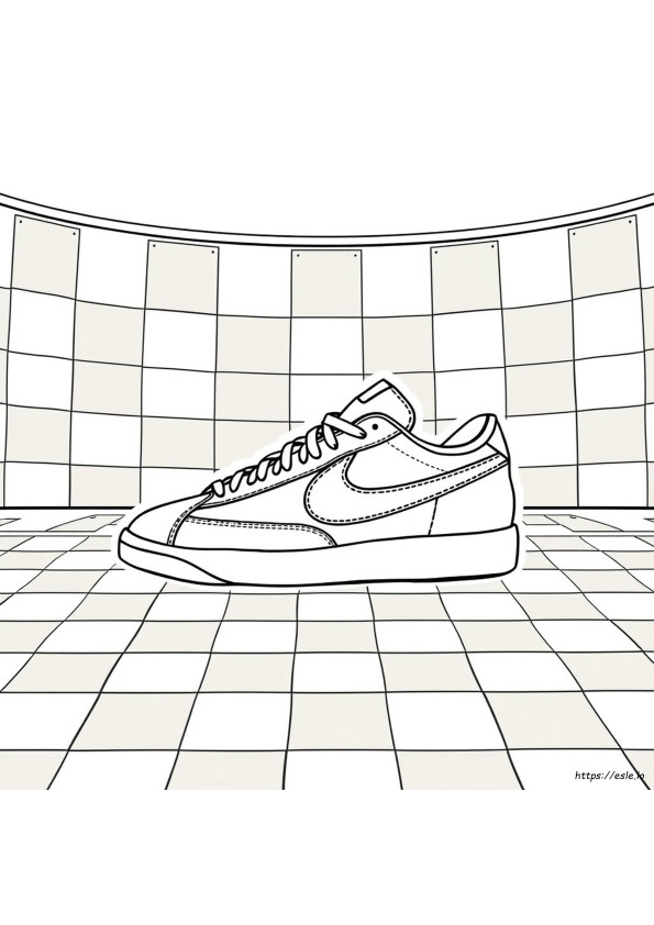 Nike Blazer Ausmalbilder