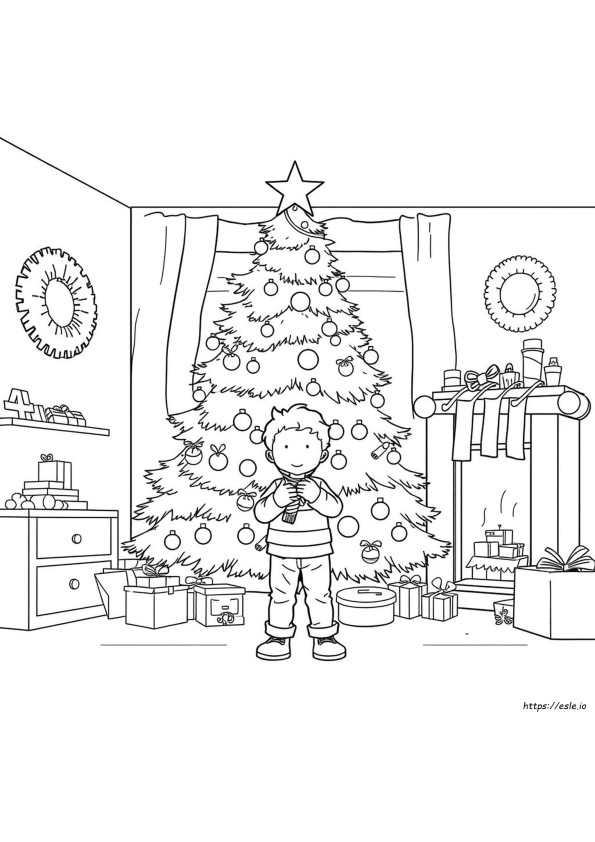 Kevin Mccallister Coloring Page