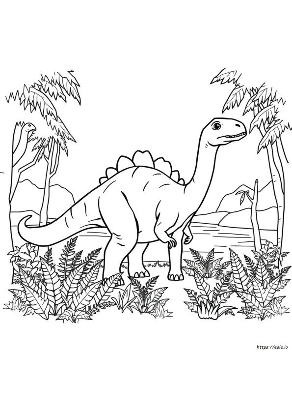 Lambeosaurus Värityskuvat