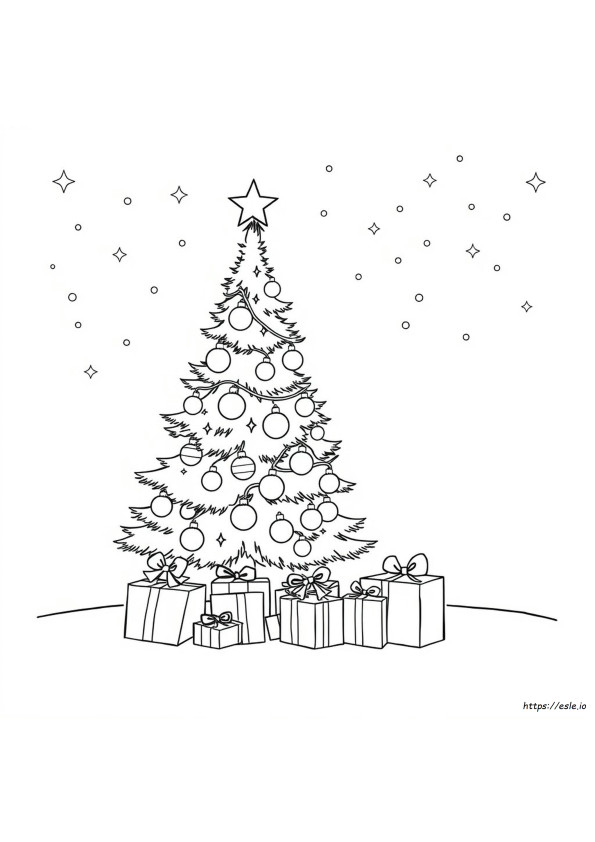 Aesthetic Christmas Coloring Sheets