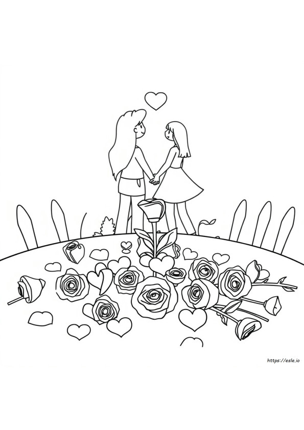 Lol Día De San Valentín Para Colorear