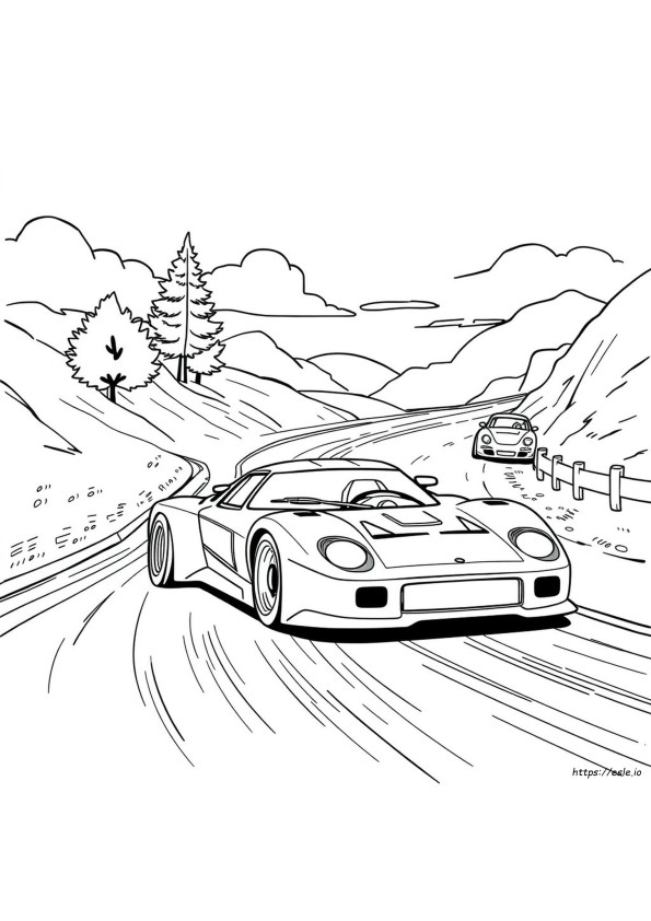 Fast And Furious Da Colorare Gratis