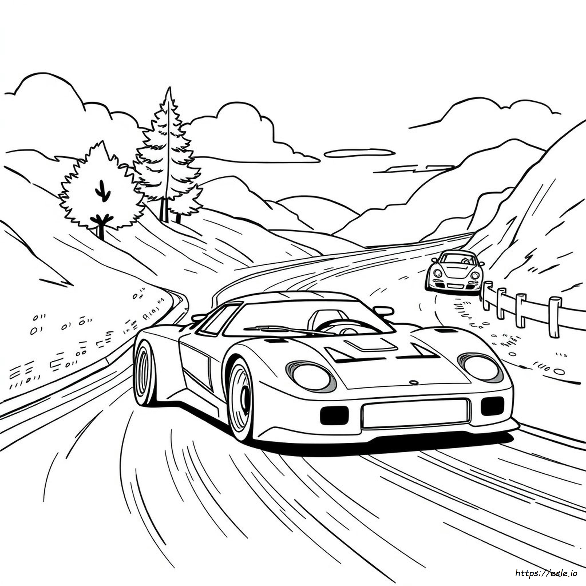 Fast And Furious Coloring Pages Free