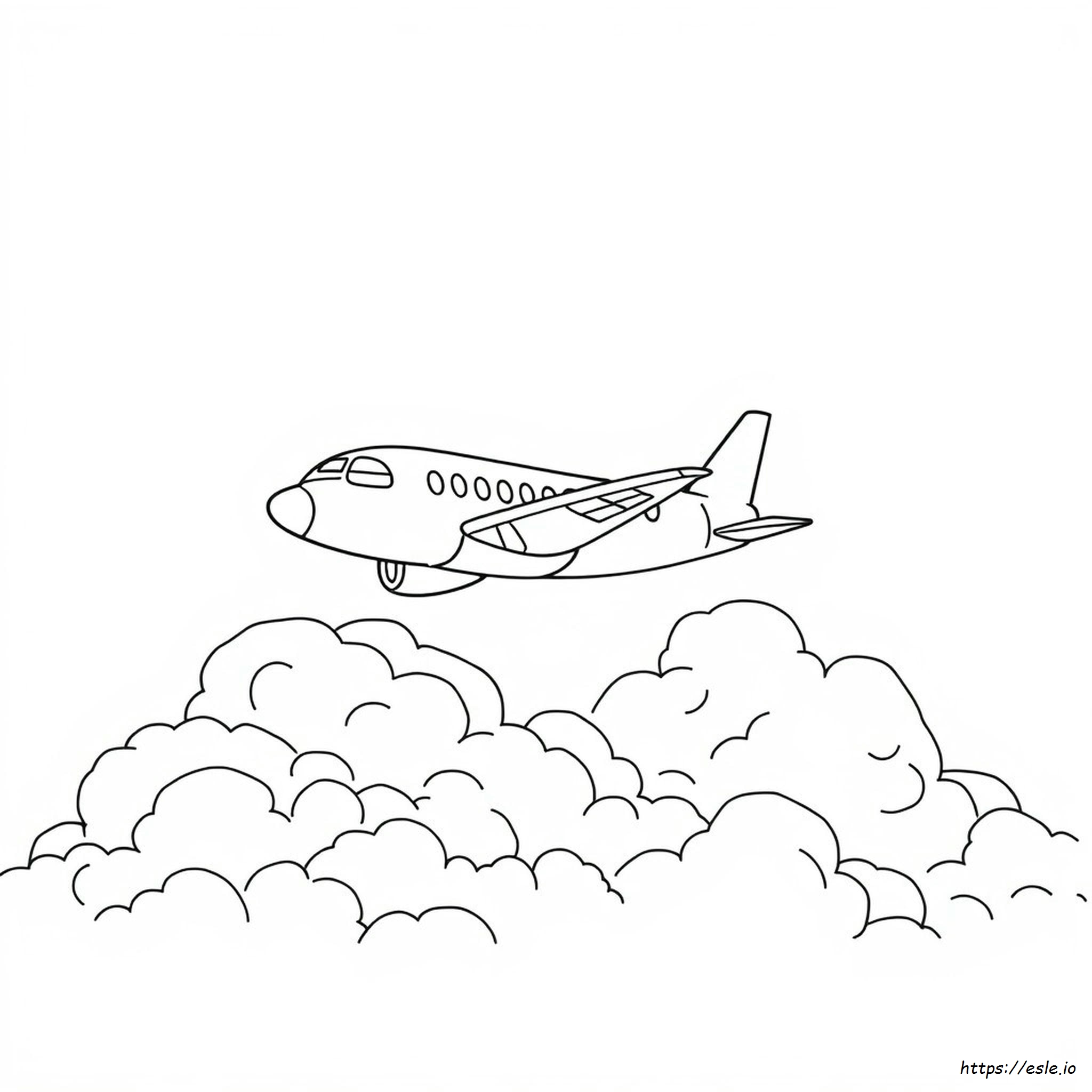Coloring Pages Of Aeroplane