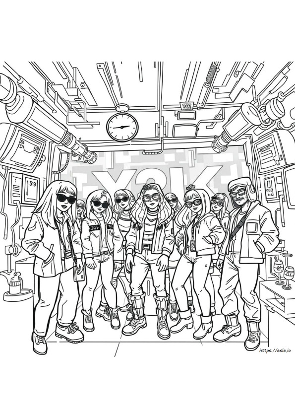 Coloriages Y2k