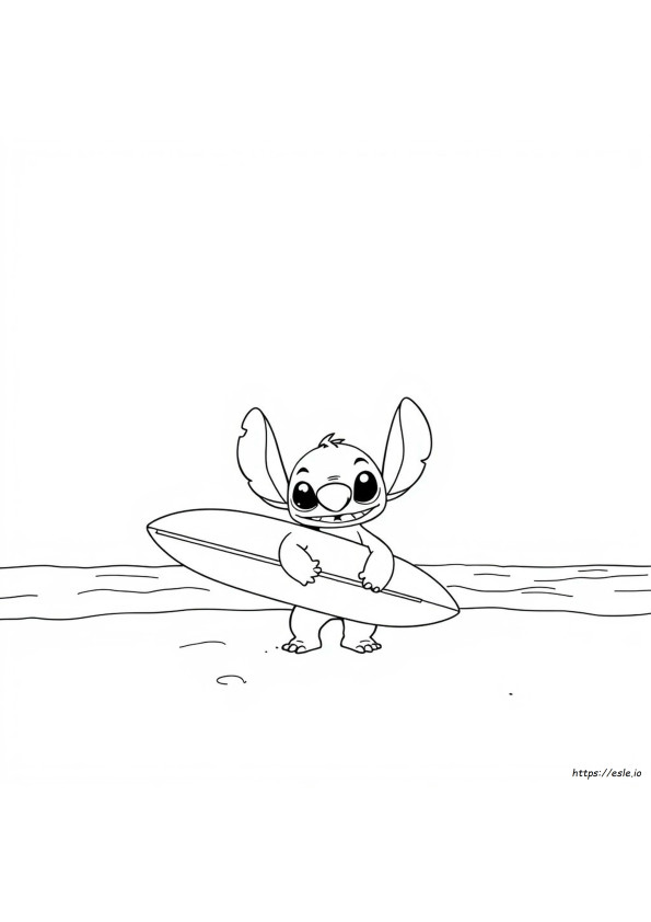 Coloriage Stitch Pdf