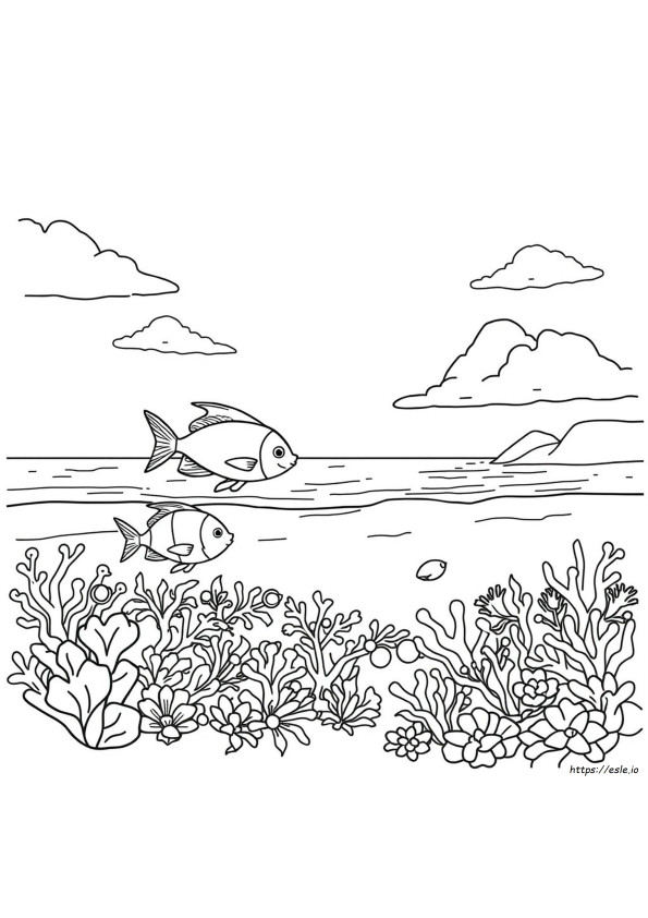 Ocean Coloring Pages For Kids