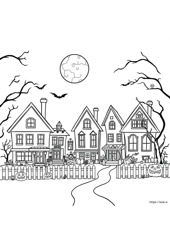 Coloring Sheets Halloween Pdf