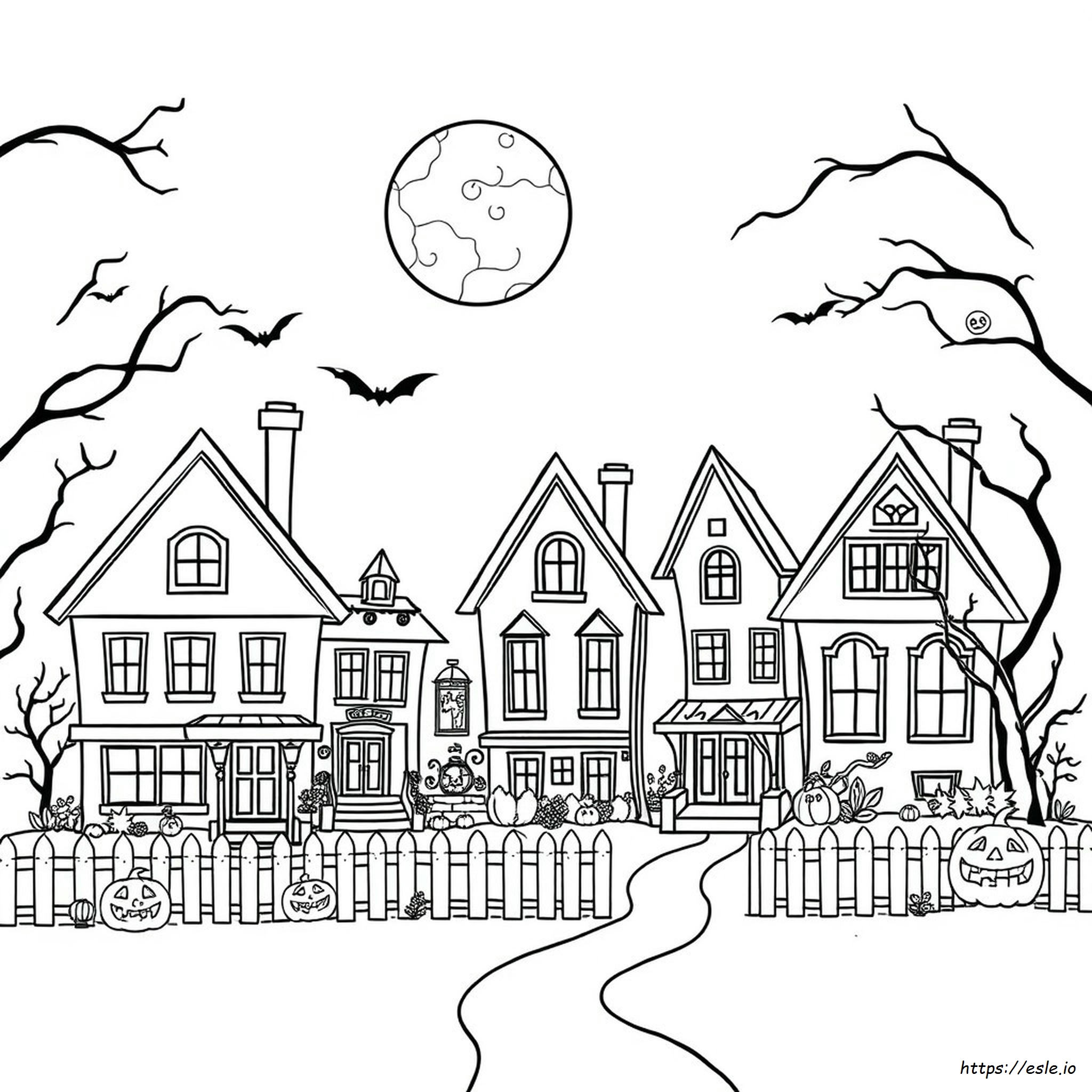 Coloring Sheets Halloween Pdf