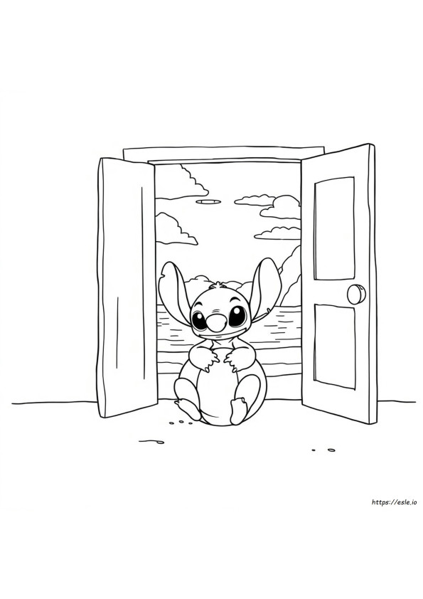 Stitch Coloring Pictures Printable